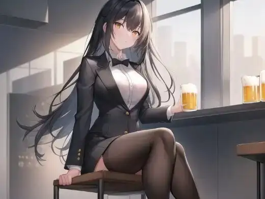 お酒に強いお姉さんを酔い潰せ!泥酔オホ声セックス!
