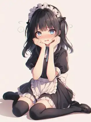 ドジっ娘メイドのニーソックスの匂い