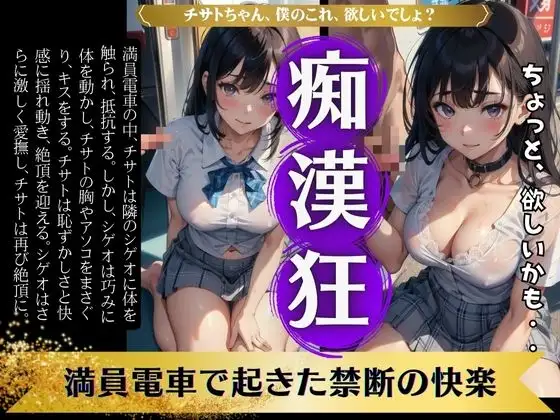 【痴漢狂】満員電車で抵抗しても痴漢されたJKの興奮〜電車内で起きた禁断の快楽物語〜
