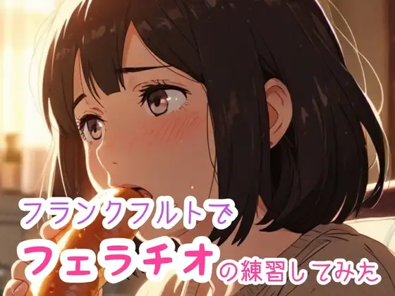 フランクフルトでフェラチオの練習してみた