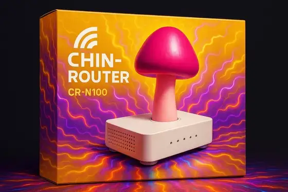 【ちん◯ん専⽤ASMR】CHIN-ROUTER(ちんルーター) CR-N100 ちんるーたー 電子触手 オナニー 性感アップ
