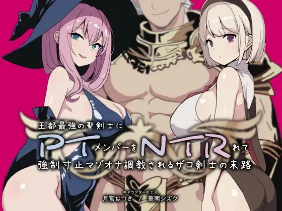 PTNTR‐王都最強の聖剣士にパーティーメンバーを寝取られて強制寸止マゾオナ調教されるザコ剣士の末路‐