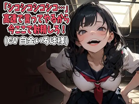 「シコシコシコシコ…」高速で言ってやるから今ここで射精しろ！(CV 白金いろは様)