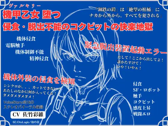 【脚本/短編小説/設定資料付き】機甲乙女(ヴァルキリー)堕つ 侵食・脱出不能のコクピットの快楽地獄