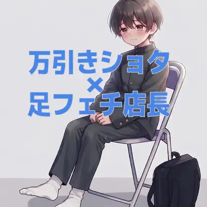万引きショタD○の靴下の匂いと足裏ぶっかけ