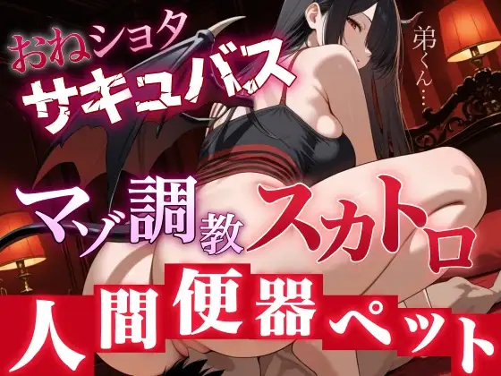【マゾ調教スカトロ×おねショタサキュバス】淫魔お姉さんの人間便器ペット〜甘い完全服従調教〜<バイノーラル>