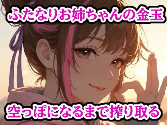 憧れのフタナリお姉ちゃんのチンポ臭に脳ミソトロトロ～妹の手コキで大量射精～