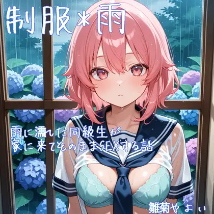 【5～10分でさっくり抜けるシリーズ】雨に濡れた同級生が家に来てそのままSEXする話