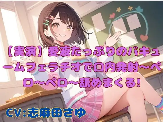 【実演】愛液たっぷりのバキュームフェラチオで口内発射〜ペロ〜ペロ〜舐めまくる!