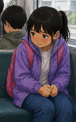 お花摘みの失敗 さほさん、駅で