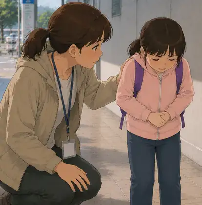 お花摘みの失敗 ゆきさん、サービスエリアで