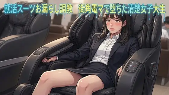 就活スーツお漏らし調教 街角電マで堕ちた清楚女子大生