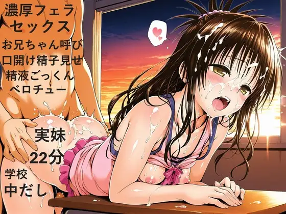 【CG集TY1対応】【ボイス作品TY2】【アクシデンTo LOVE】【私服,学校】黒髪ロング微ウェーブ貧乳ブラコン実妹女学生柚子ちゃんと学校でドキドキラブラブエッチ