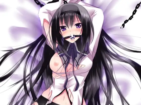 催眠夢 ふたなり黒髪魔法少女×ピンク髪少女～睡眠悪戯編