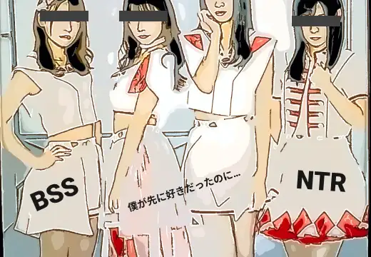 アイドルグループのリーダー、マイちゃんがイケメンにやられてセフレになってしまった話を、イケメンの女友達から聞かされて…【BSS 僕が先に好きだったのに…】