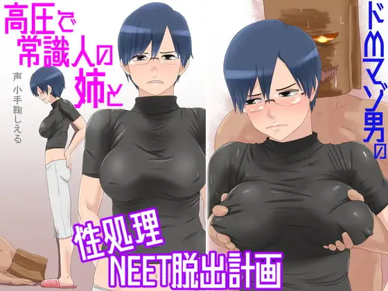 ドMマゾ男の高圧で常識人の姉と性処理NEET脱出計画